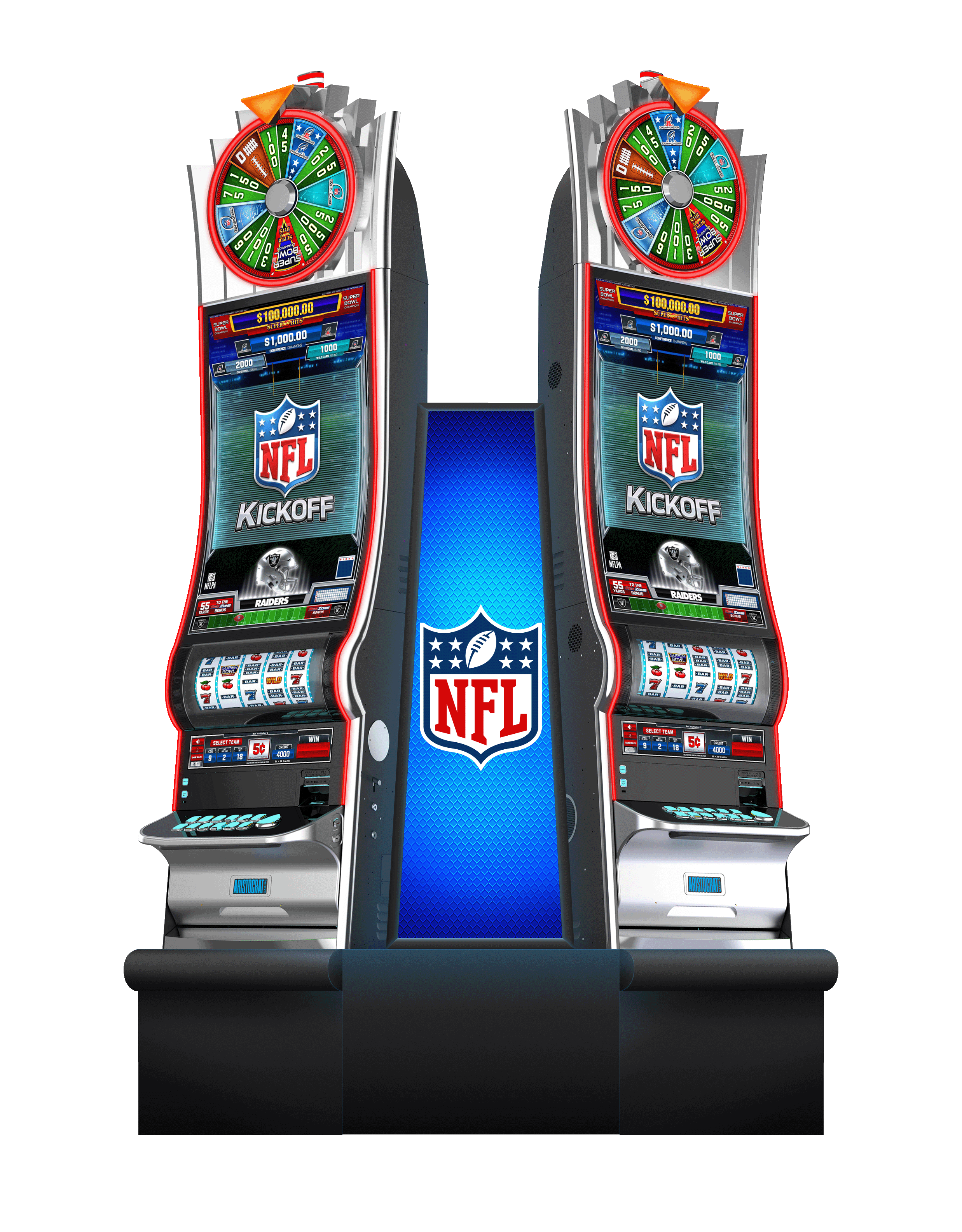 NFL-themed slots debut on Las Vegas casino floors
